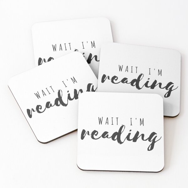 Item preview, Wait. I'm Reading!! designed and sold by The Bookworm Store.