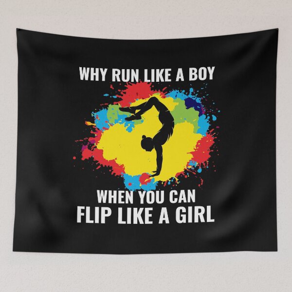 Item preview, Gymnastics Gymnast Trampoline Tumbling Acrobatics designed and sold by CuteDesigns1.