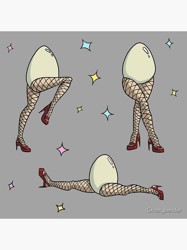 "Eggs With Legs" Poster for Sale by Ghostybender Redbubble