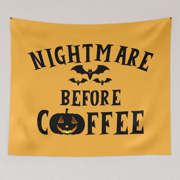 Item preview, Nightmare Before Coffee designed and sold by introvertswear.