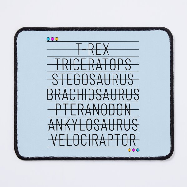 Item preview, Popular Dinosaur Types for Kids - I Love Dinosaurs designed and sold by ClickForMore.