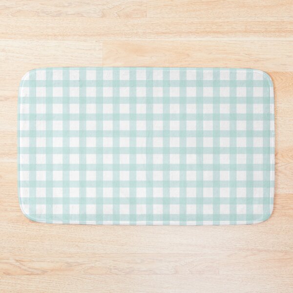 Item preview, Background of pastel sky blue plaid pattern  designed and sold by Victoria Riabov.