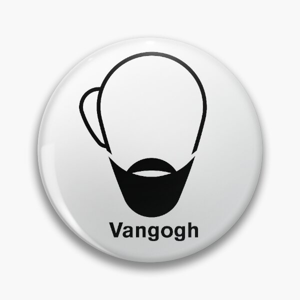 Item preview, vincent van gogh icon designed and sold by vedodesign.