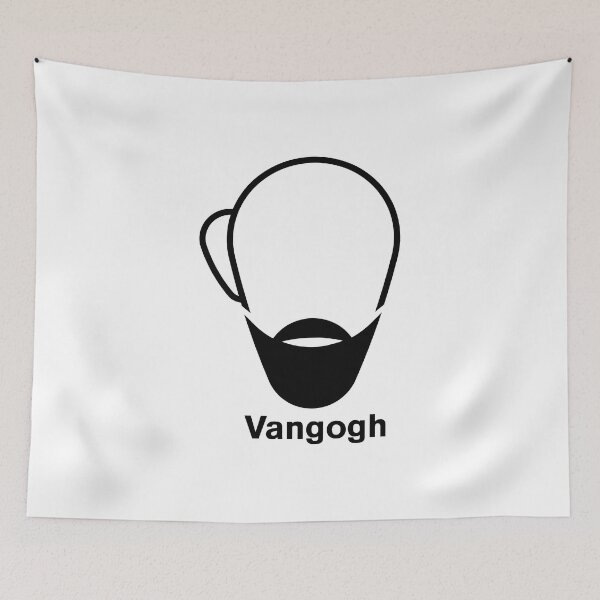 Item preview, vincent van gogh icon designed and sold by vedodesign.