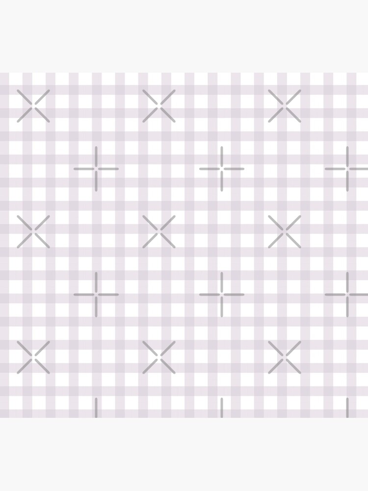 Thumbnail 6 of 6, iPhone Wallet, Check tartan plaid fabric seamless background pale pastel color designed and sold by Victoria Riabov.