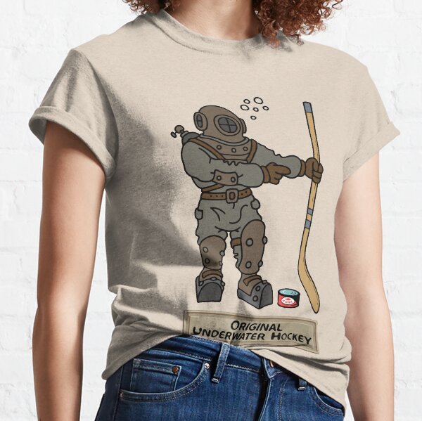Original Underwater Hockey Diving Bell Classic T-Shirt