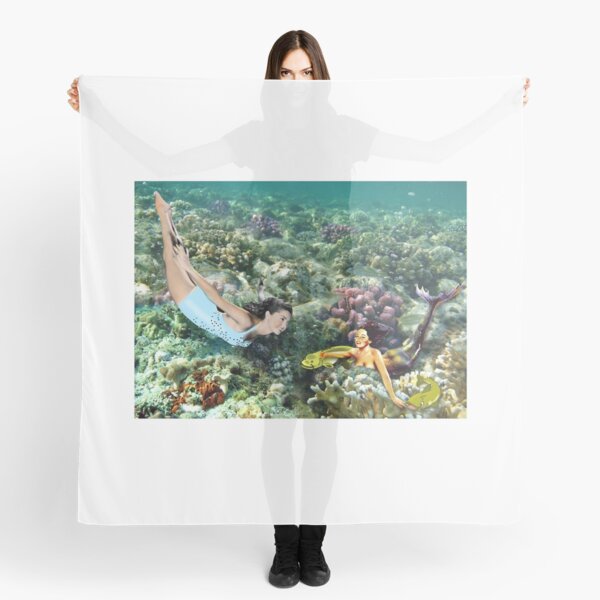 I Fell in Love with a Mermaid 3 Scarf