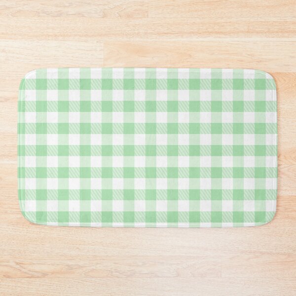 Item preview, Background of pastel tartan check green plaid pattern  designed and sold by Victoria Riabov.
