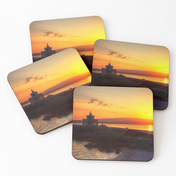 Item preview, Kefalonia Sunset At Argostoli Lighthouse designed and sold by Paul Thompson Photography.