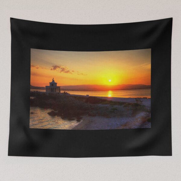 Item preview, Kefalonia Sunset At Argostoli Lighthouse designed and sold by Paul Thompson Photography.