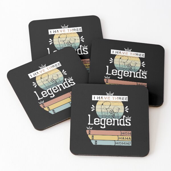 Item preview, I have three Legends 1 mom 2 mama 3 mommy Title Plain Text colors designed and sold by Oussa 2008 ⭐⭐⭐⭐⭐.
