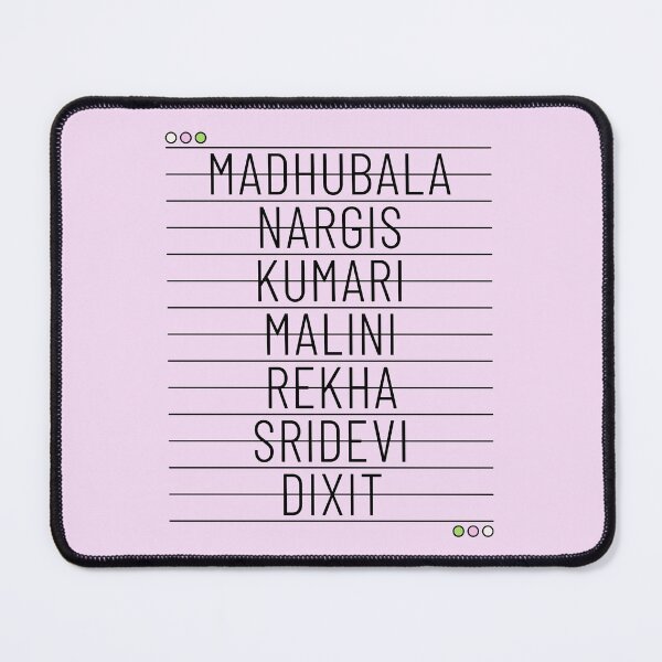 Item preview, Famous Female Bollywood Legends - Bollywood Fan designed and sold by ClickForMore.
