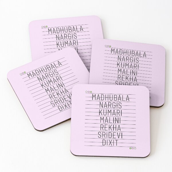 Item preview, Famous Female Bollywood Legends - Bollywood Fan designed and sold by ClickForMore.