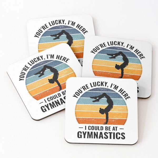Artikelvorschau, Gymnastik Turnerin Trampolin Tumbling Akrobatik entworfen und verkauft von CuteDesigns1.