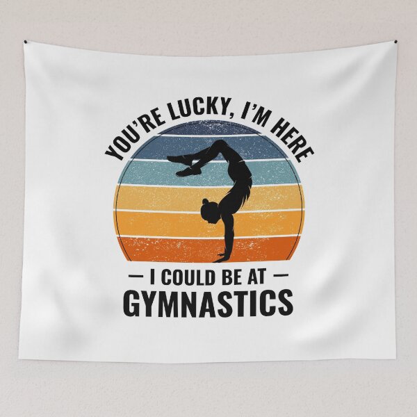 Item preview, Gymnastics Gymnast Trampoline Tumbling Acrobatics designed and sold by CuteDesigns1.