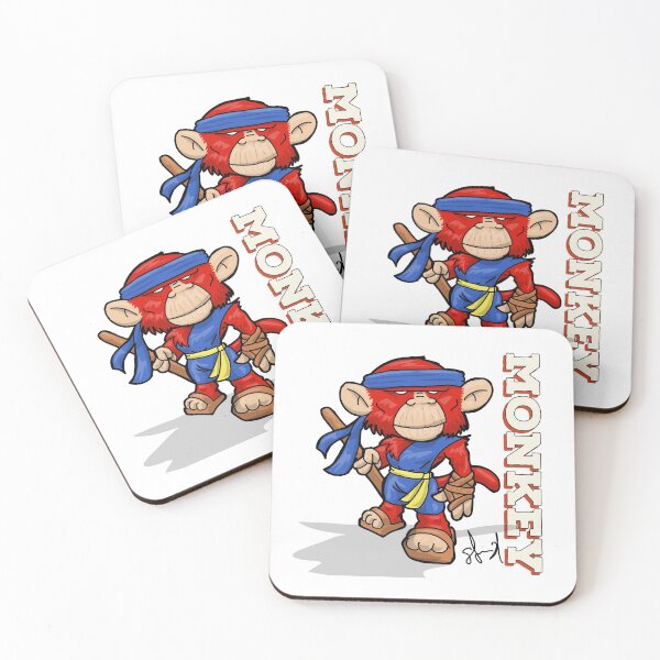 Item preview, Monkey warrior text  designed and sold by Pittstop.