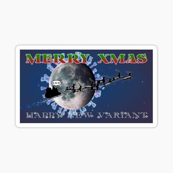 Variant Xmas Sticker