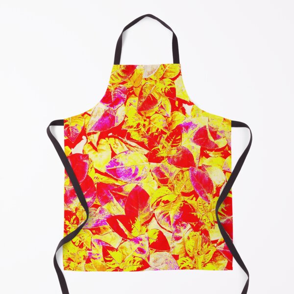 Item preview, Floral Motives With Red, Dark Purple, and Yellow Decorative Leaves designed and sold by IraNiva.