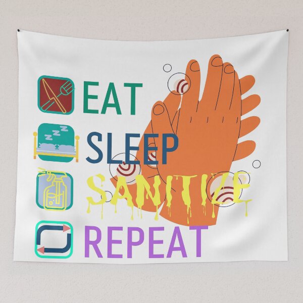 Item preview, Sanitize repeat  designed and sold by Yugster24.