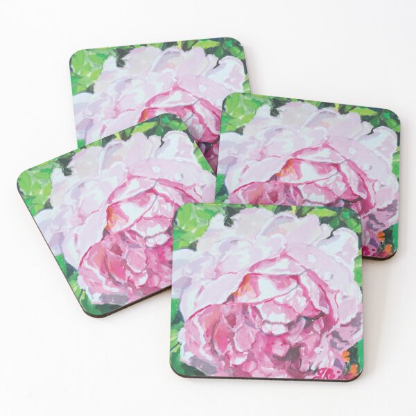 Item preview, The pretty pink  David Austin Hero Rose by Jo Reitze designed and sold by joreitzeartist.