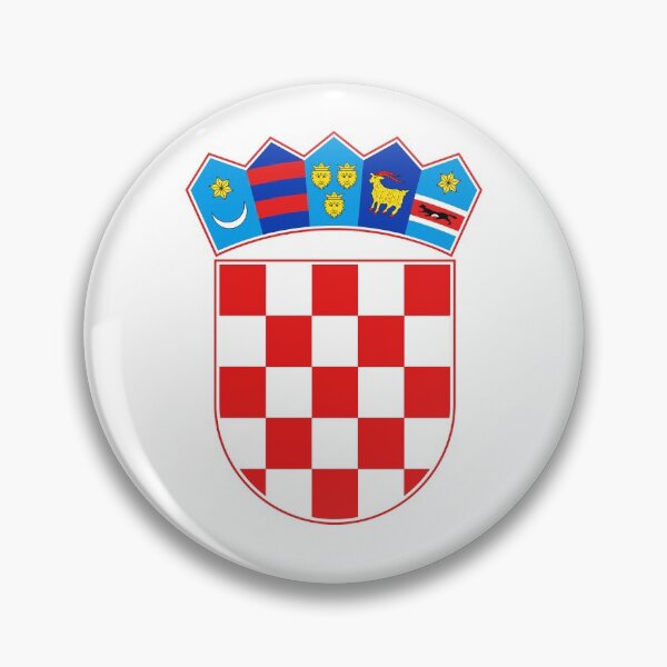Artikelvorschau, Kroatisches Wappen Flaggenemblem - Hrvatska entworfen und verkauft von hijackhippo.