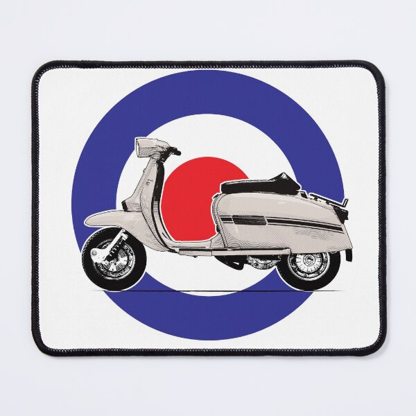 Item preview, Classic White Italian mods lambretta scooter designed and sold by Cimbart.