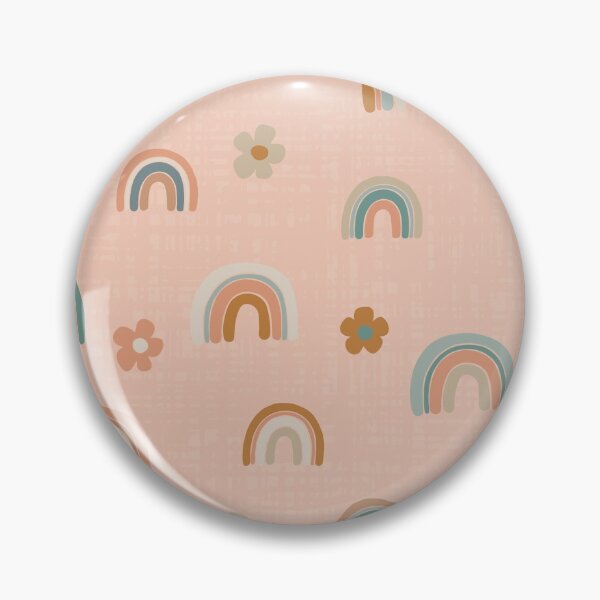 Item preview, Lovely rainbows - light pink designed and sold by MoshitoDesigns.