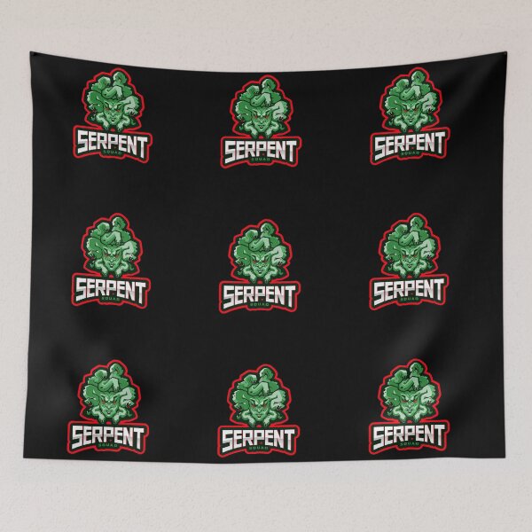 Item preview, The Serpent Leader Squad Game Team Gorgo- Cool Gaming Design  designed and sold by Red-ElYoubi.