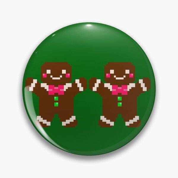 Artikelvorschau, Pixel Gingerbread Boys entworfen und verkauft von rin3d .