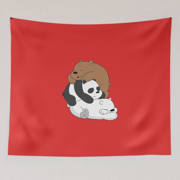 Item preview, Sleeping Bear Cubs - Red designed and sold by pondlifeforme.