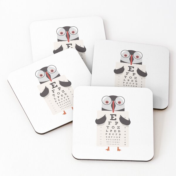 Item preview, Penguin eye chart, eye test designed and sold by DerSenat.