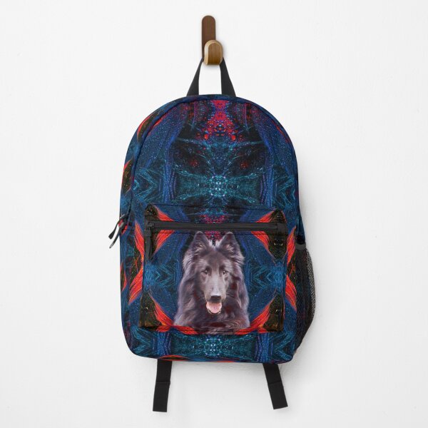 Item preview, Groenendael Belgian Shepherd Dog / Luxury pattern designed and sold by EglesCreations.
