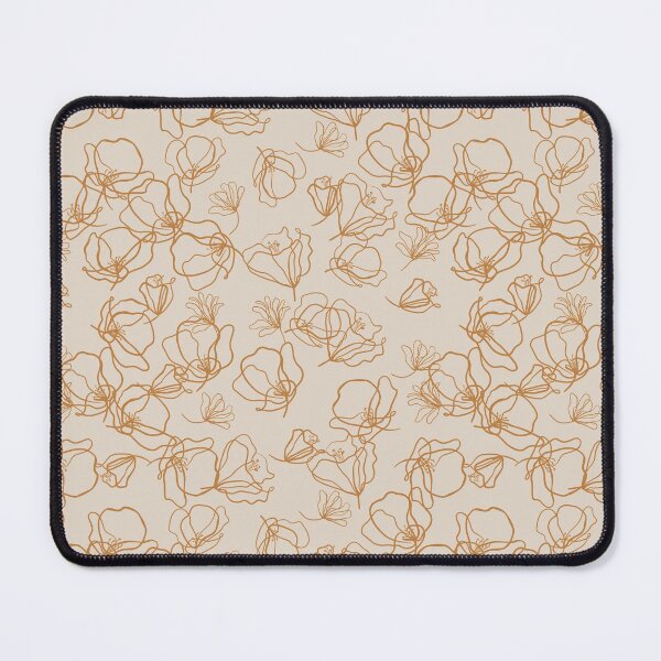 Artikelvorschau, Abstrakte Blumen - beige entworfen und verkauft von MoshitoDesigns.