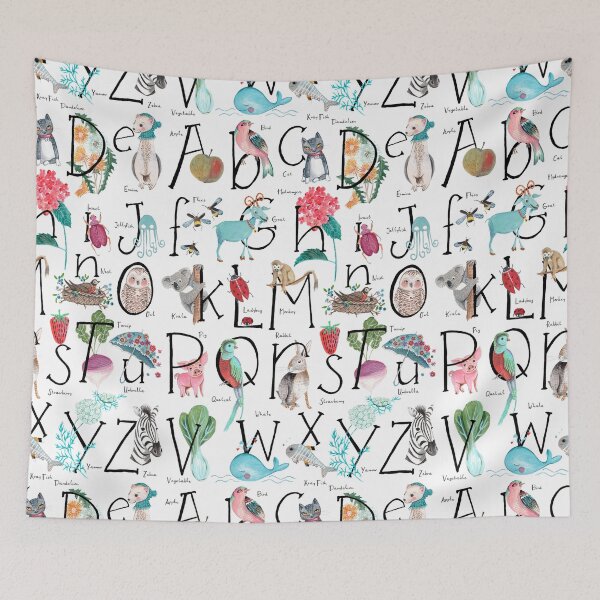 Item preview, Animal kids ABC alphabet  designed and sold by Caroline Bonne Müller.