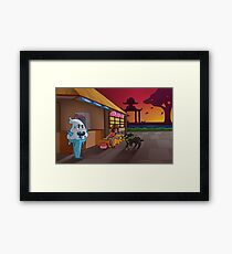 Malie Garden Framed Print