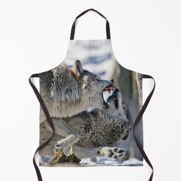 Item preview, Timber Wolves Play Fighting designed and sold by WolvesOnly.