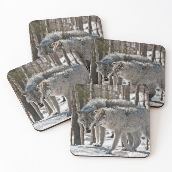 Item preview, Timber Wolves In Winter designed and sold by WolvesOnly.