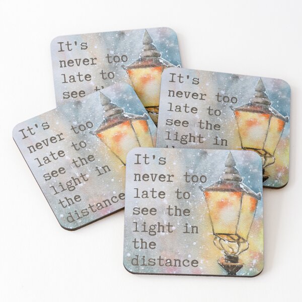 Item preview, It's Never Too Late To See The Light In The Distance designed and sold by PinkPerfect.