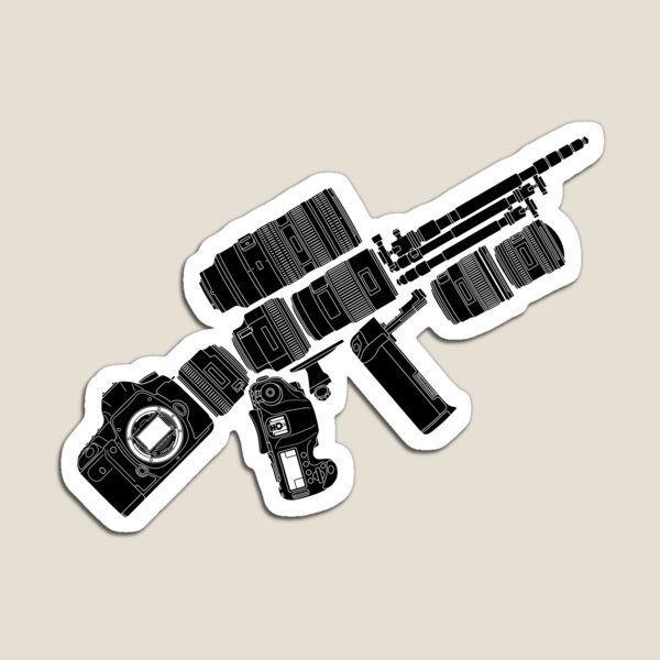 Camera Weapon Magnet