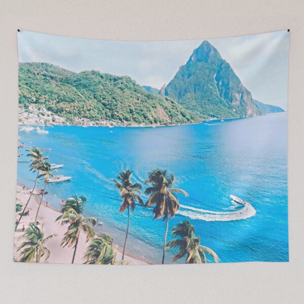 Item preview, Saint Lucia designed and sold by Sofia-Draws.