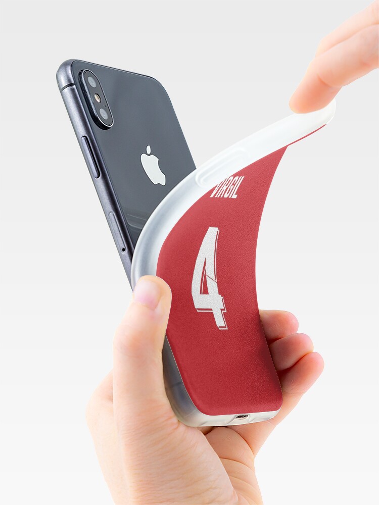 Virgil Van Dijk Liverpool 2021/22 Home kit iPhone Case