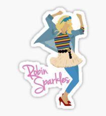 Robin Sparkles Sticker