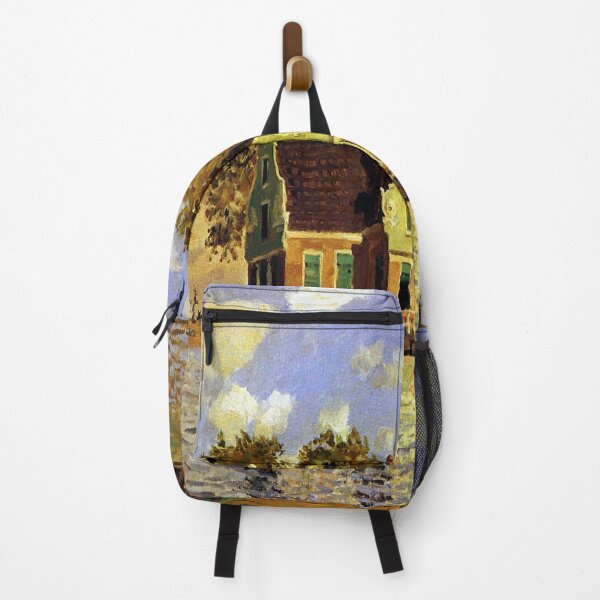 Item preview, Houses on the Zaan River at Zaandam-Claude Monet designed and sold by LumiereSasha.