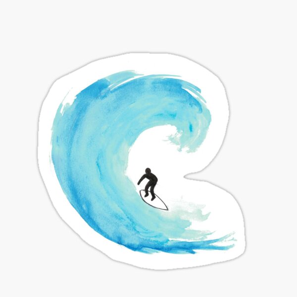 Surf Stickers | 50 Pcs Vinyl Waterproof Surfing Stickers for Laptop,  Surfboard, Water Bottles, Book - Small Surf Stickers and Decals for  Surfboard 