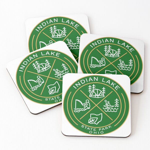 Item preview, Indian Lake State Park Heraldic Logo designed and sold by VanyaKar.