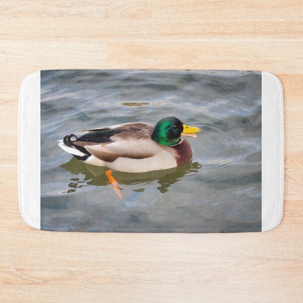 Item preview, Mallard Duck Enjoying A Swim at Chard Somerset designed and sold by Dorset Girl.