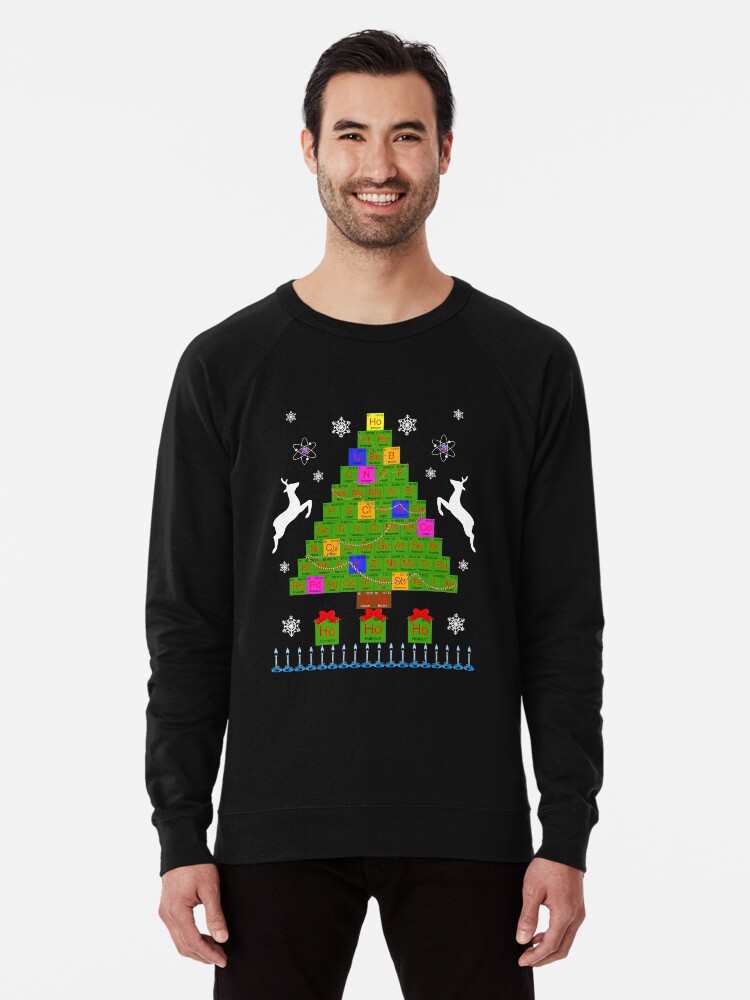 Periodic store table sweater