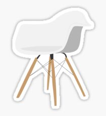 Eames Molded Plastic Armchair (DAW) Sticker