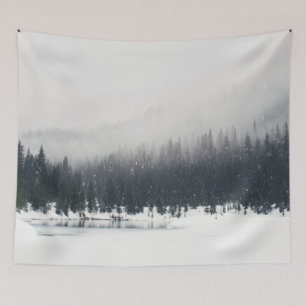Item preview, Enchanted Snowy Winter Forest designed and sold by Simi2020.