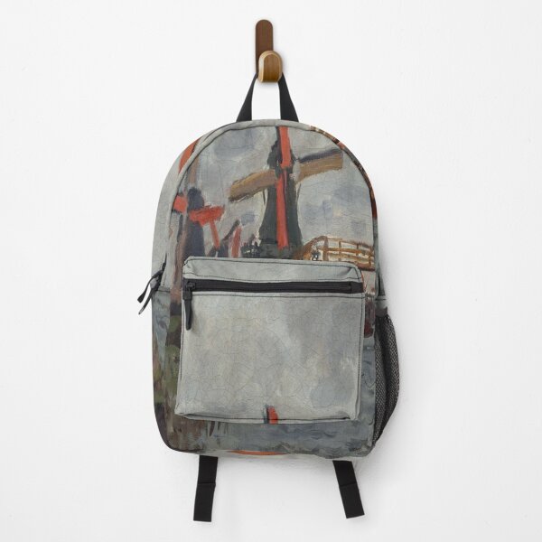 Item preview, Windmills near Zaandam-Claude Monet designed and sold by LumiereSasha.